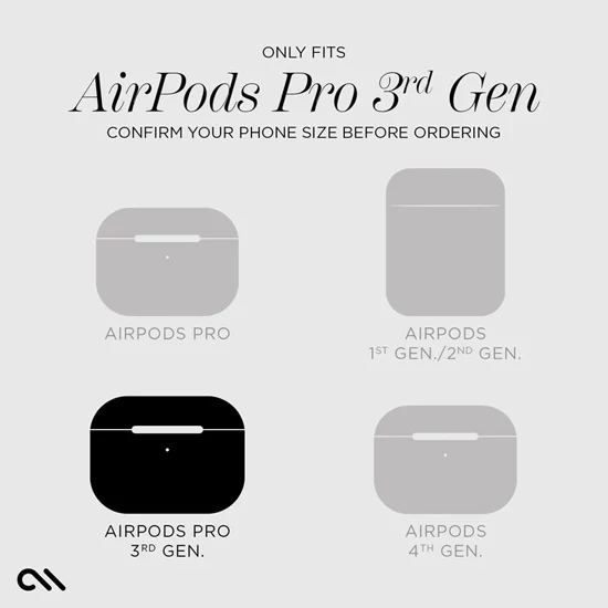 Capa para AirPods Pro 3 com clip de fixação - Image 7