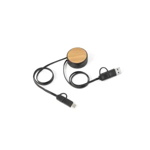 CABO USB RETRÁTIL RUBINS