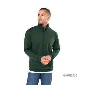 SWEATSHIRT MEIO FECHO KARIBAN 280
