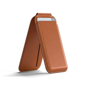 Support Wallet MagSafe Marron