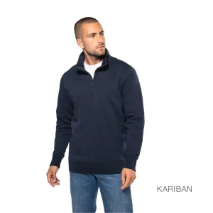SWEATSHIRT MEIO FECHO KARIBAN 300