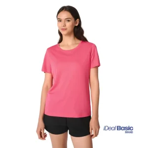 T-SHIRT DE SENHORA IDEAL BASIC BRAND MERCURY