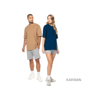 T-SHIRT OVERSIZE MANGA CURTA KARIBAN